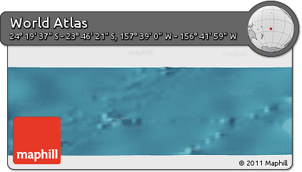 Satellite Panoramic Map of the Area around 24° 2' 59" S, 157° 10' 30" W