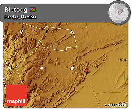 Physical Map of Rietoog