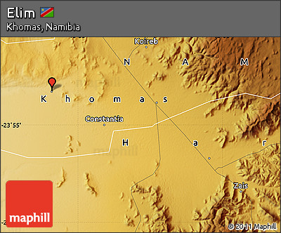 Physical Map of Elim