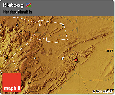 Physical Map of Rietoog