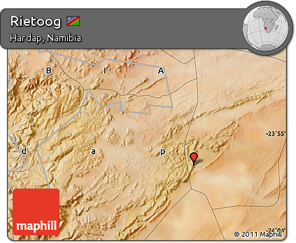 Satellite Map of Rietoog
