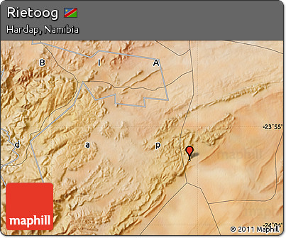 Satellite Map of Rietoog