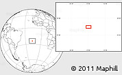 Blank Location Map of the area around 24° 2' 59" S, 16° 55' 29" W