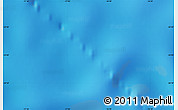 Physical Map of the area around 24° 2' 59" S, 16° 55' 29" W