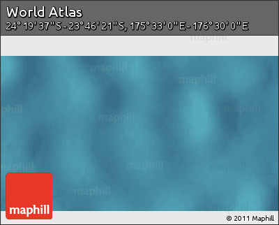 Satellite 3D Map of the Area around 24° 2' 59" S, 176° 1' 30" E
