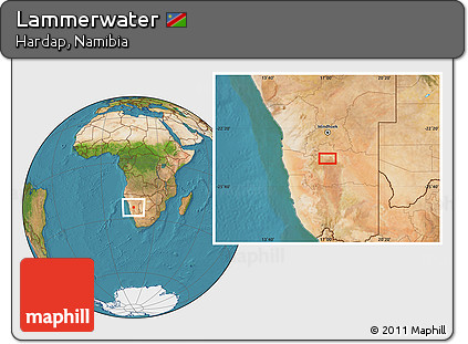 Satellite Location Map of Lammerwater