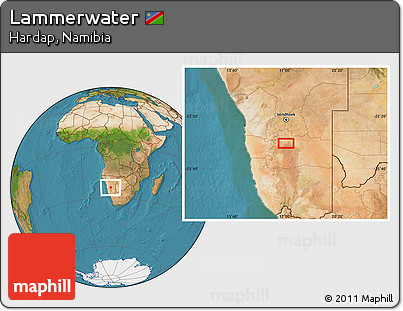 Satellite Location Map of Lammerwater