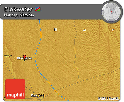 Physical Map of Blokwater