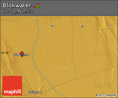 Physical Map of Blokwater