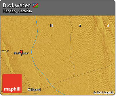 Physical Map of Blokwater