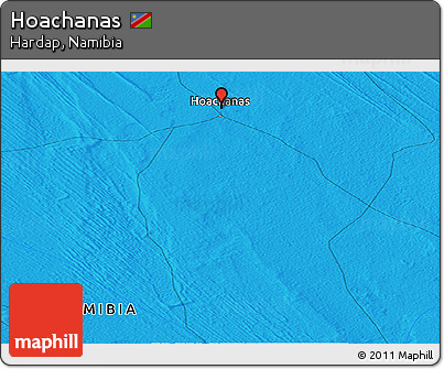 Political Panoramic Map of Hoachanas