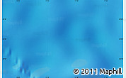 Physical Map of the area around 24° 2' 59" S, 17° 46' 29" W