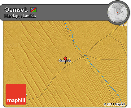 Physical 3D Map of Oamseb
