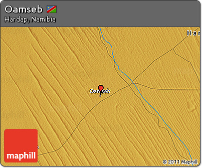 Physical 3D Map of Oamseb