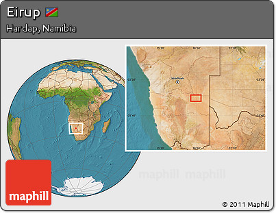 Satellite Location Map of Eirup
