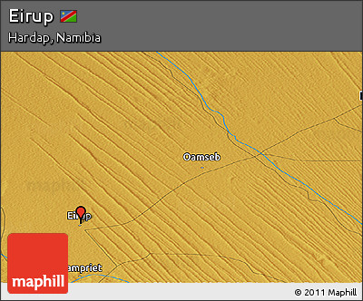 Physical Panoramic Map of Eirup