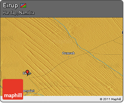 Physical Panoramic Map of Eirup