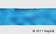 Physical Panoramic Map of the area around 24° 2' 59" S, 19° 28' 30" W