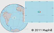 Gray Location Map of the area around 24° 2' 59" S, 24° 34' 30" W