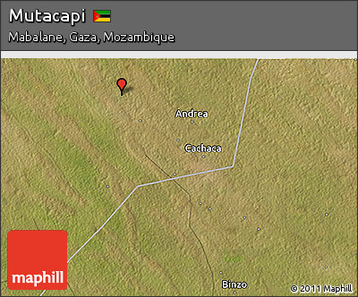 Satellite 3D Map of Mutacapi