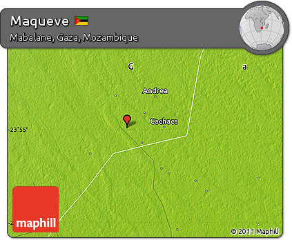 Physical Map of Maqueve