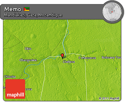 Physical 3D Map of Memo