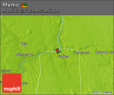 Physical 3D Map of Memo