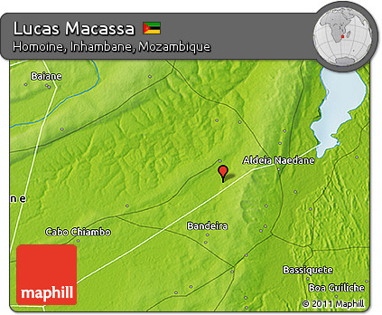 Physical 3D Map of Lucas Macassa