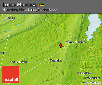Physical 3D Map of Lucas Macassa