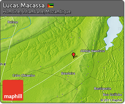 Physical 3D Map of Lucas Macassa