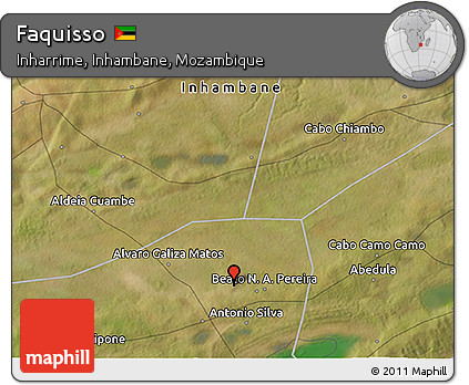 Satellite 3D Map of Faquisso