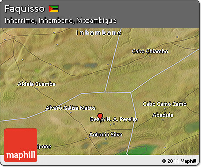 Satellite 3D Map of Faquisso