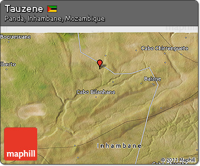 Satellite 3D Map of Tauzene