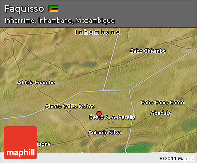 Satellite 3D Map of Faquisso
