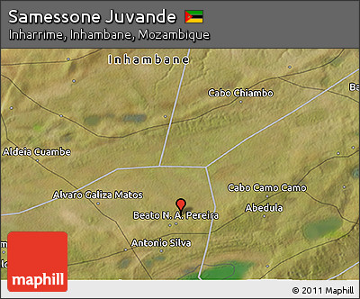 Satellite 3D Map of Samessone Juvande