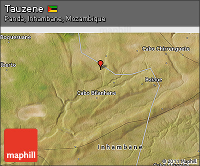 Satellite 3D Map of Tauzene