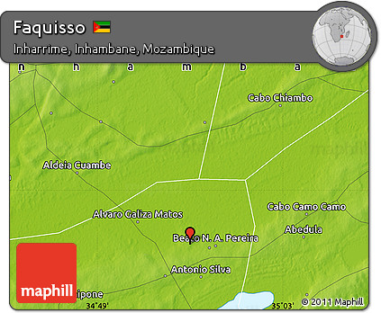 Physical Map of Faquisso