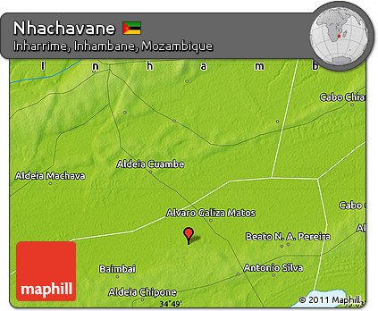 Physical Map of Nhachavane