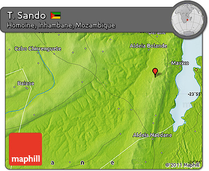 Physical Map of T. Sando
