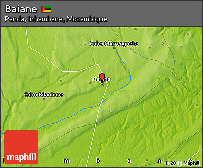 Physical Map of Baiane
