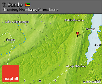 Physical Map of T. Sando