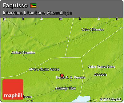 Physical Map of Faquisso