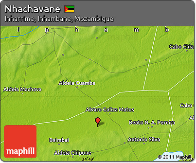 Physical Map of Nhachavane