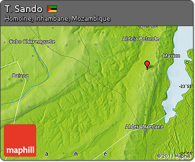 Physical Map of T. Sando