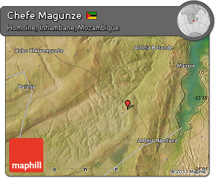 Satellite Map of Chefe Magunze