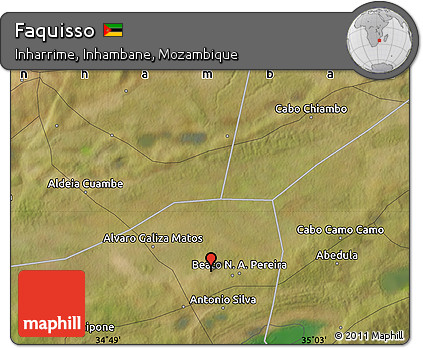Satellite Map of Faquisso