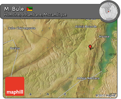 Satellite Map of M. Bule