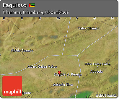 Satellite Map of Faquisso