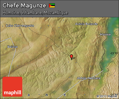 Satellite Map of Chefe Magunze