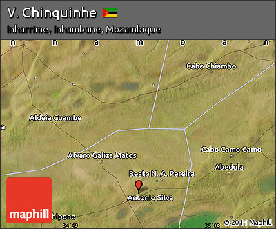 Satellite Map of V. Chinquinhe